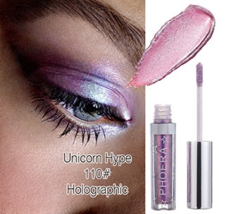 PHOERA Magnificent Metals Glitter & Glow Liquid Eyeshadow – 12 Colors CJ
