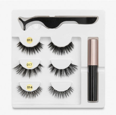 Magnetic False Eyelashes – Fashionable Pair with Secure Hold CJ