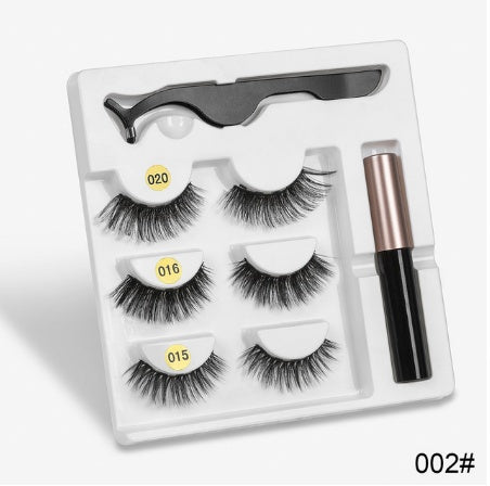 Magnetic False Eyelashes – Fashionable Pair with Secure Hold CJ