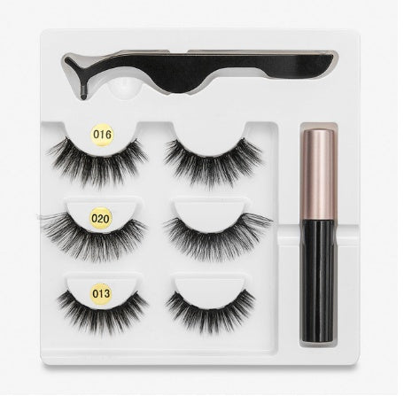 Magnetic False Eyelashes – Fashionable Pair with Secure Hold CJ