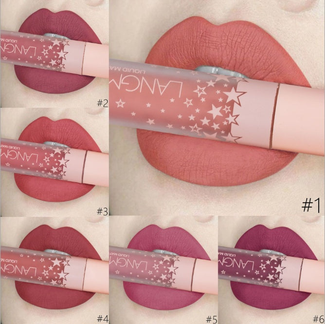 Matte Lipstick Set – Waterproof Long-Lasting Velvet Finish CJ