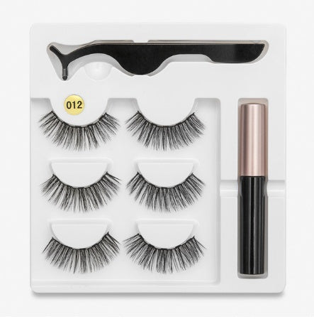 Magnetic False Eyelashes – Fashionable Pair with Secure Hold CJ