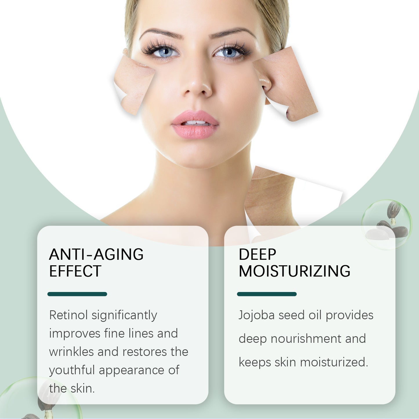 Retinol Facial Oil – Repair & Acne Skin Treatment