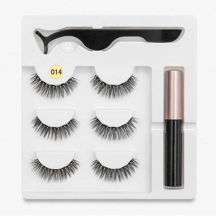 Magnetic False Eyelashes – Fashionable Pair with Secure Hold CJ