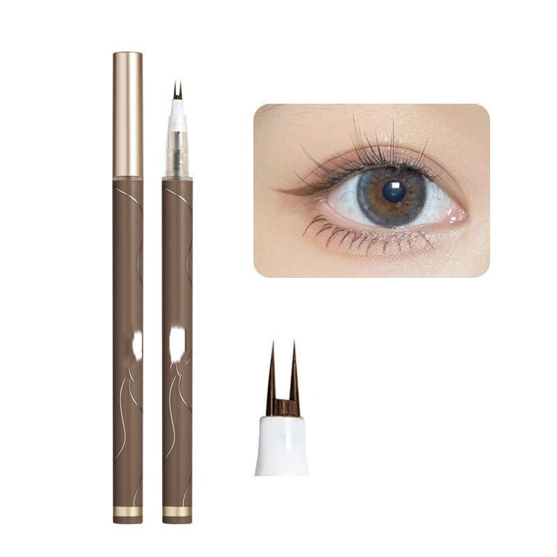 Forked Double Claw Lower Eyeliner – Waterproof Precision Eyeliner for Lower Lash Line