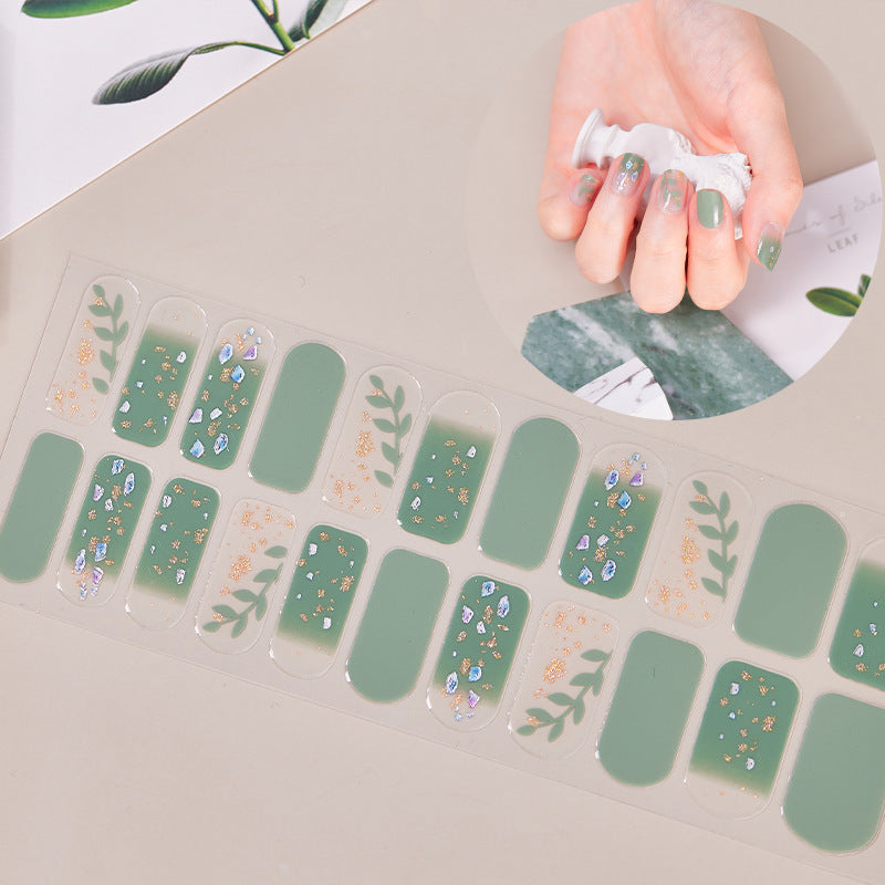 Rainbow Full-Coverage Cute Nail Stickers