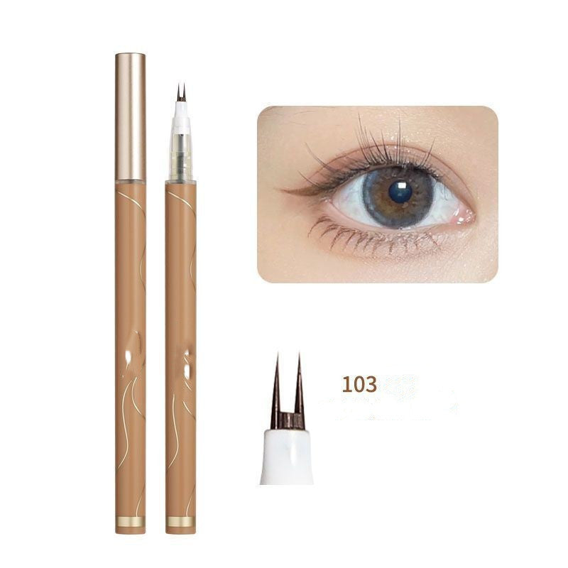 Forked Double Claw Lower Eyeliner – Waterproof Precision Eyeliner for Lower Lash Line