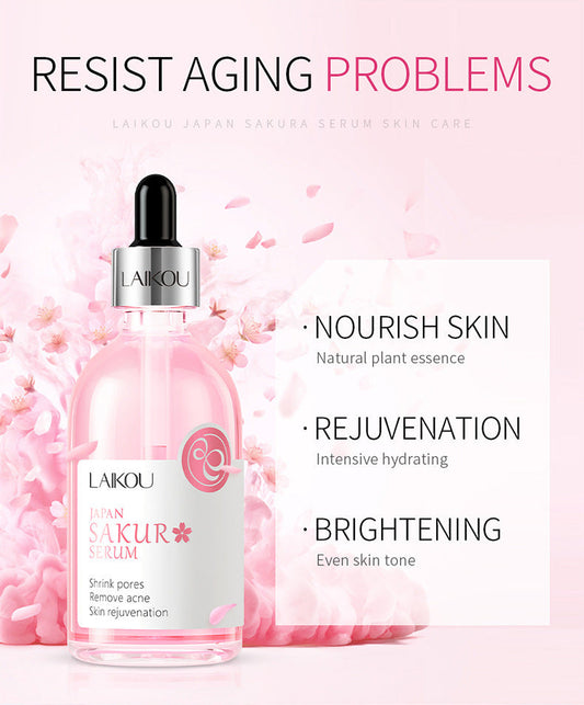 Cherry Blossom Hydrating Facial Serum – Moisturizing Skin Treatment CJ