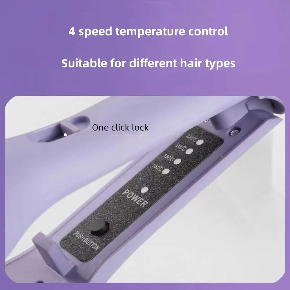 32mm Deep Wave Hair Curling Iron – 4 Temperature Settings, Fast Heating Crimping Styler for All Hair Types