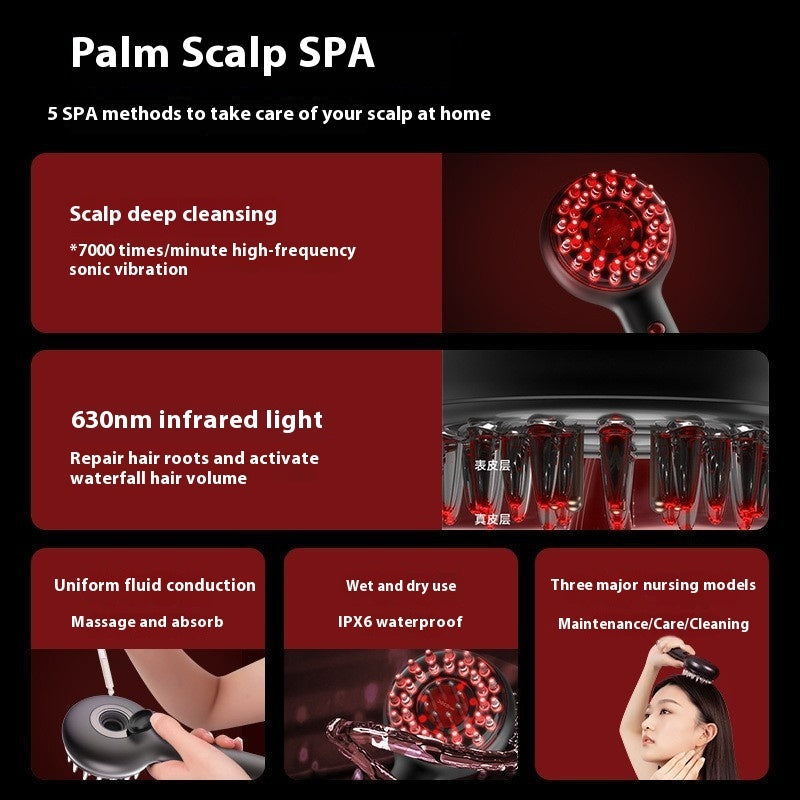 Red Light Scalp Care – Cleansing & Vibration Massage Therapy CJ