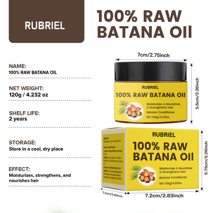 Raw Material Batana Oil 120g – Moisturizing & Repairing