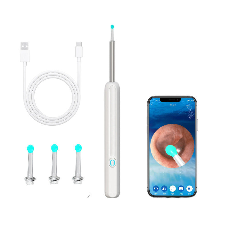 Wireless Smart HD Endoscope Ear Pick – Luminous Ear Cleaning Tool