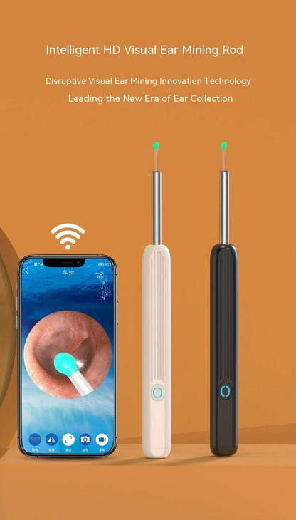 Wireless Smart HD Endoscope Ear Pick – Luminous Ear Cleaning Tool