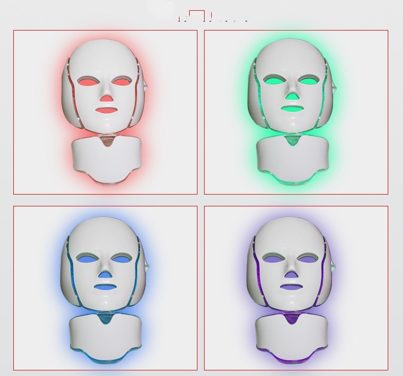 Colorful Micro Electric Phototherapy Beauty Mask – Home Use