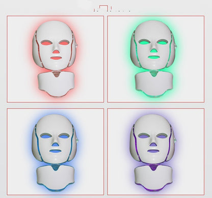 Colorful Micro Electric Phototherapy Beauty Mask – Home Use