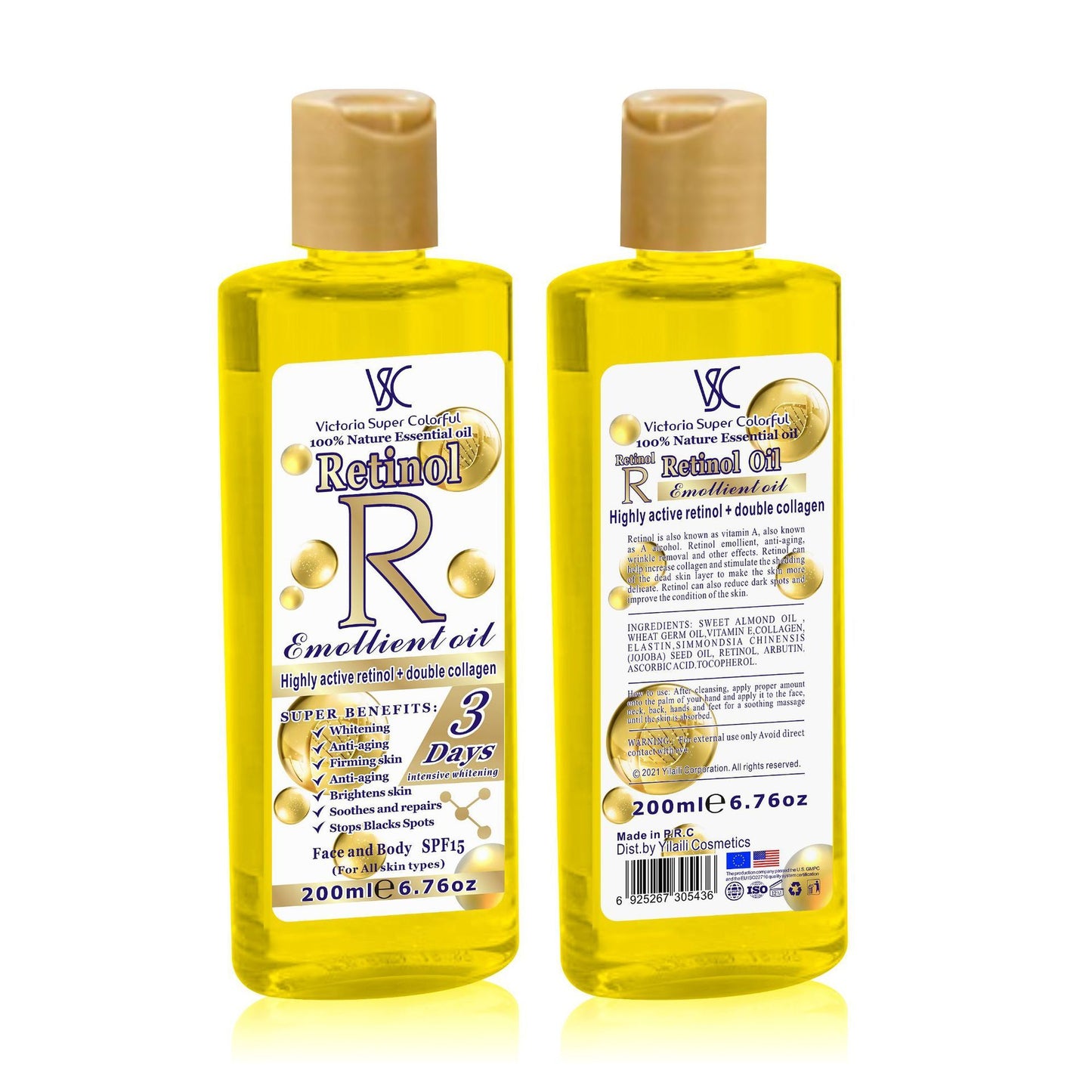 Retinol Facial Soothing Oil – Hydrating & Anti-Aging Treatment