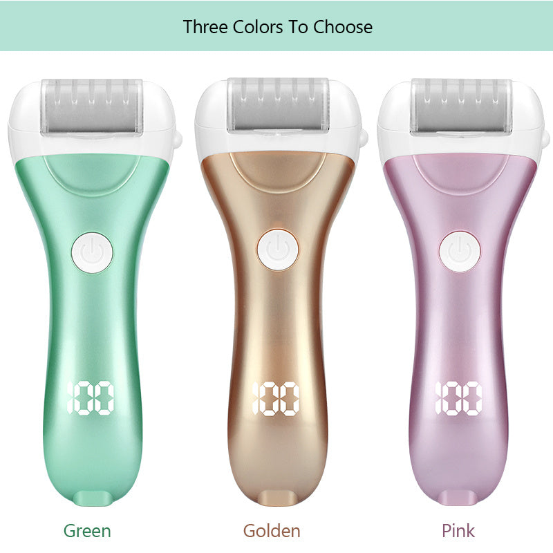 Electric Foot File for Heels – Professional Pedicure Tool to Remove Dead Skin, Calluses, and Hard Skin