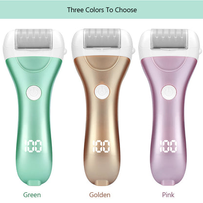 Electric Foot File for Heels – Professional Pedicure Tool to Remove Dead Skin, Calluses, and Hard Skin