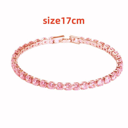 Hip Hop 4.0 Micro Set Zircon Tennis Bracelet – Men's & Women's Fashion Jewelry CJ