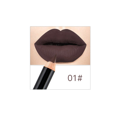 NICEFACE Nude Matte Lipstick Pencil – Long-Lasting Smooth Lip Color