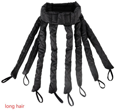Silk Ribbon Hair Curlers – DIY Heatless Curling Rod Headband for Women