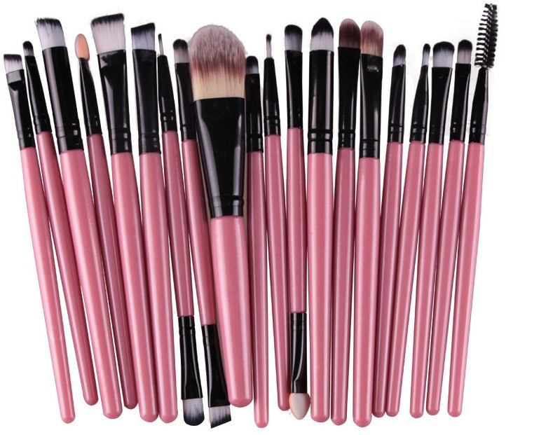 Makeup Brush Set – Loose Powder, Blush & Eyeshadow Brushes for Professional and Daily Use CJ