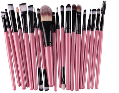 Makeup Brush Set – Loose Powder, Blush & Eyeshadow Brushes for Professional and Daily Use CJ