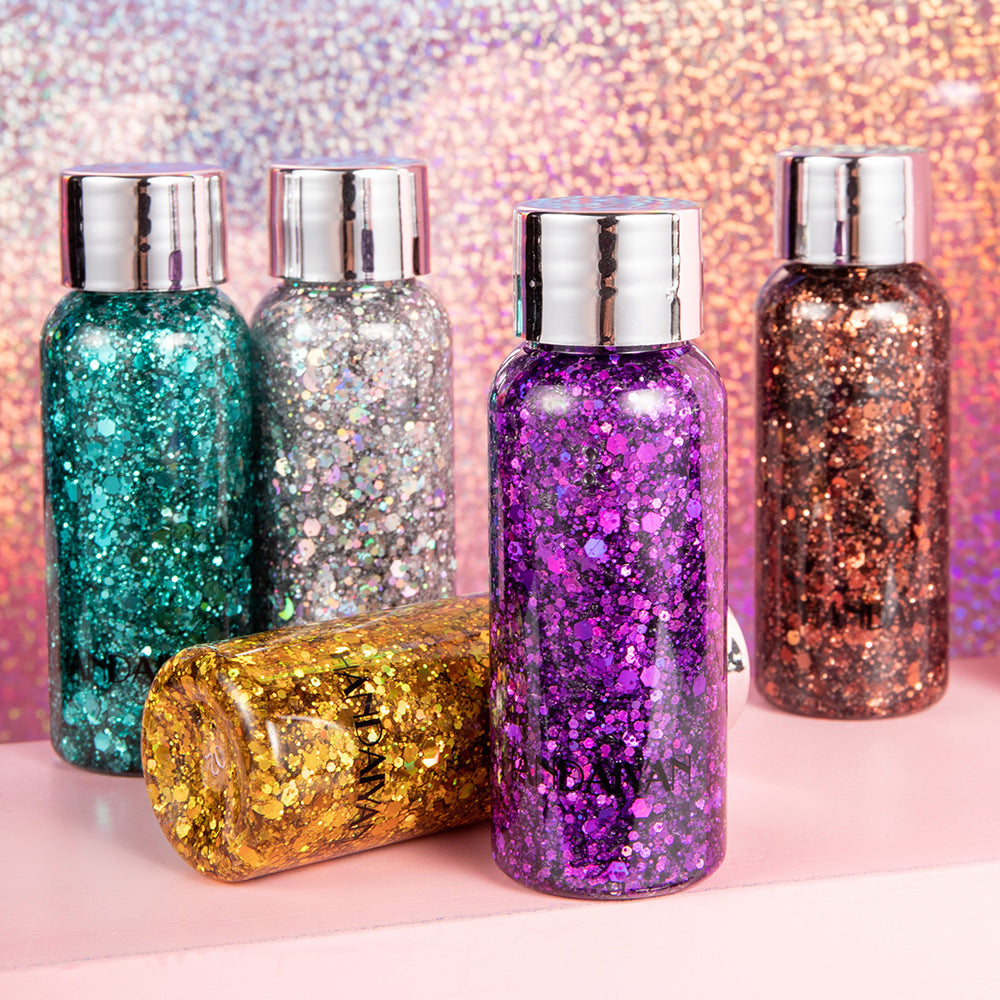 Multi-Purpose Glitter Gel – Eye, Nail, Hair, Body & Face Decoration
