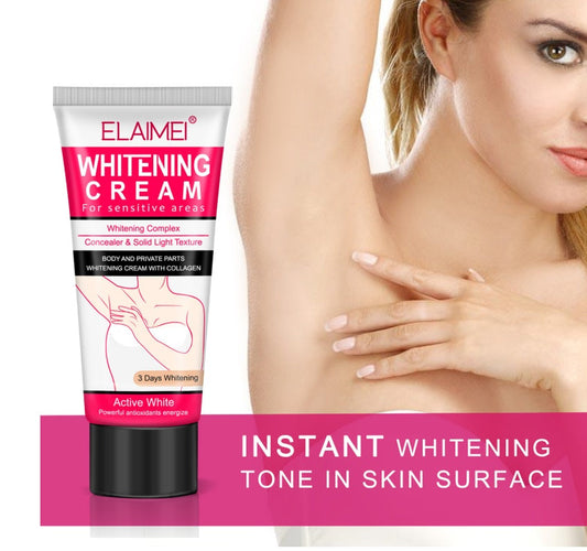 His Majesty Whitening Body Cream – Instant Brightening & Smooth Finish for Radiant Skin CJ