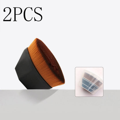 Foundation & BB Cream Brush Set – Loose Powder and Flat Brushes for Smooth Makeup Application CJ
