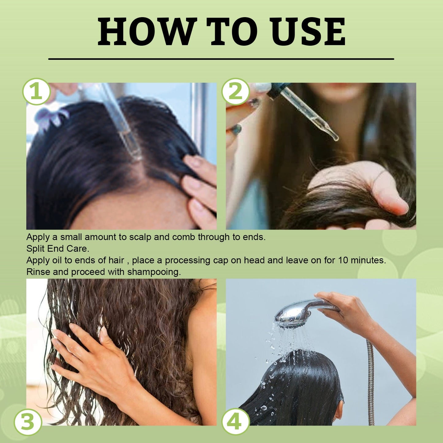 Rosemary Mint Hair Growth Fluid – Scalp Massage Treatment for Stronger, Healthier Hair CJ