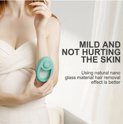 CJEER Crystal Hair Removal Tool – Painless Exfoliating Hair Eraser for Women & Men CJ
