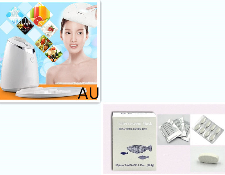 DIY Face Mask Maker Machine – Automatic Collagen & Fruit Facial Treatment for Home Spa Care CJ