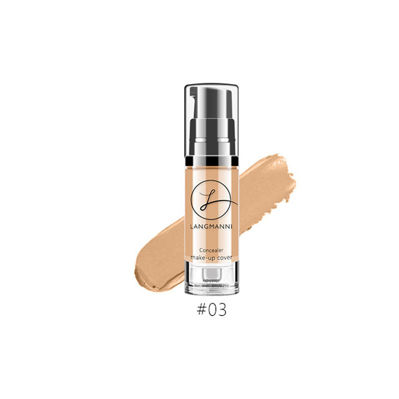 iquid Foundation Concealer – Full Coverage, Long-Lasting Base Makeup for Smooth Skin CJ