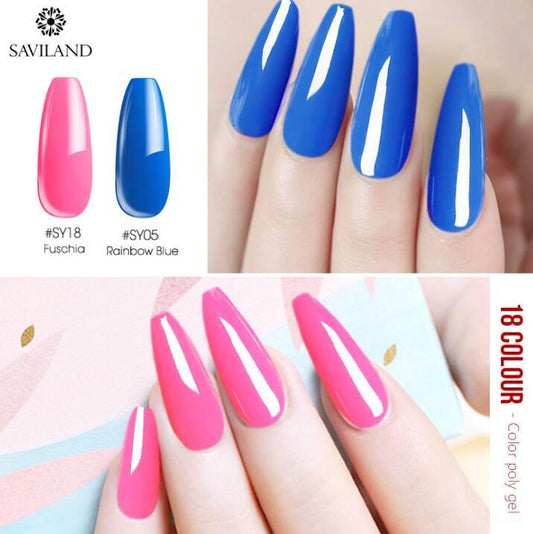 15g Nail Colored Crystal Extension Glue – Durable & Easy Application