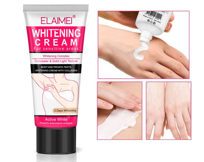 His Majesty Whitening Body Cream – Instant Brightening & Smooth Finish for Radiant Skin CJ