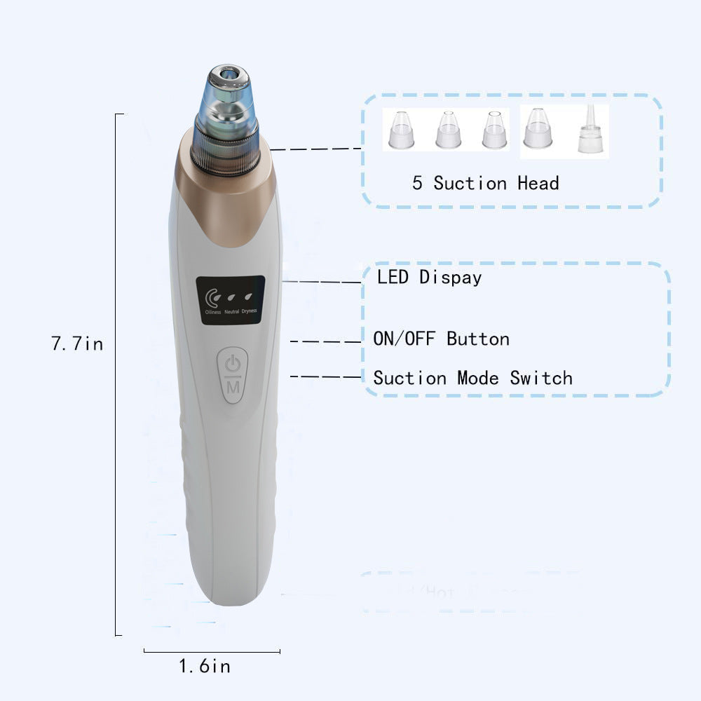 Electric Pore Cleaner – Facial Beauty Device for Deep Cleansing
