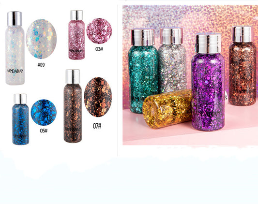 Multi-Purpose Glitter Gel – Eye, Nail, Hair, Body & Face Decoration