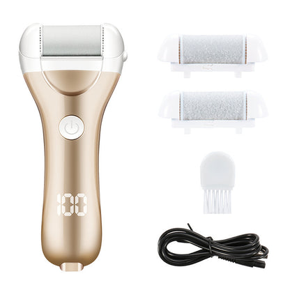 Electric Foot File for Heels – Professional Pedicure Tool to Remove Dead Skin, Calluses, and Hard Skin