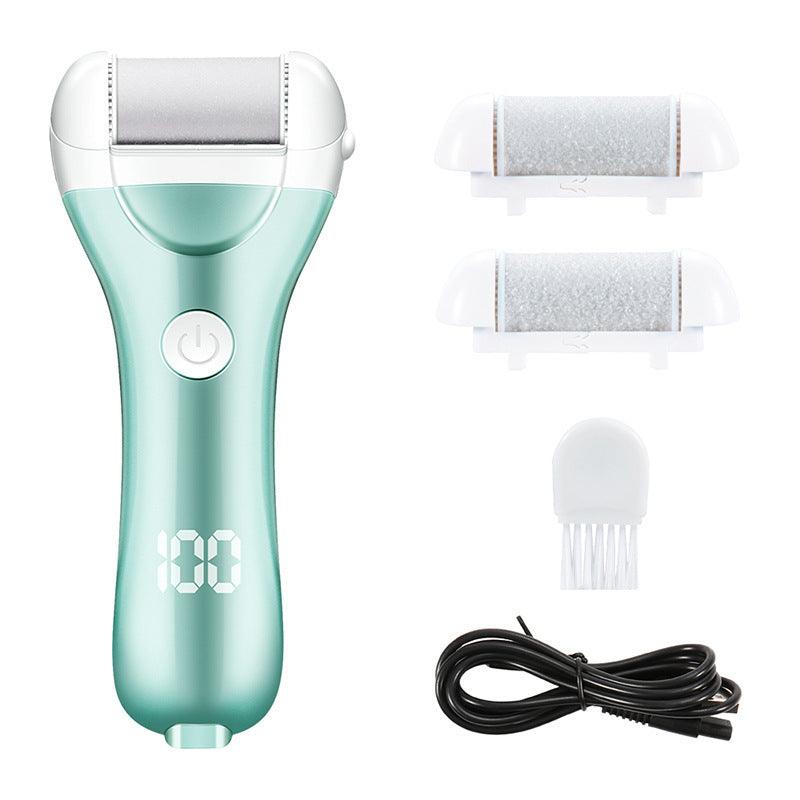 Electric Foot File for Heels – Professional Pedicure Tool to Remove Dead Skin, Calluses, and Hard Skin