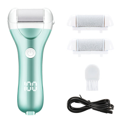 Electric Foot File for Heels – Professional Pedicure Tool to Remove Dead Skin, Calluses, and Hard Skin