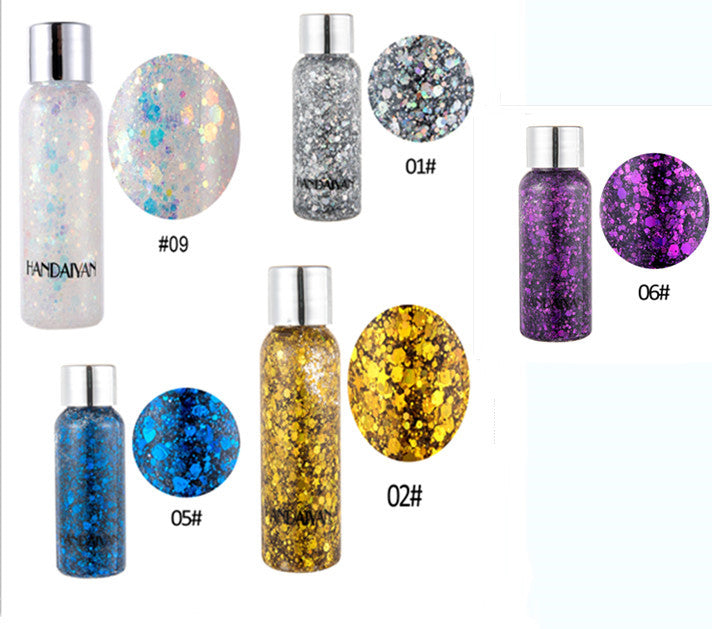Multi-Purpose Glitter Gel – Eye, Nail, Hair, Body & Face Decoration