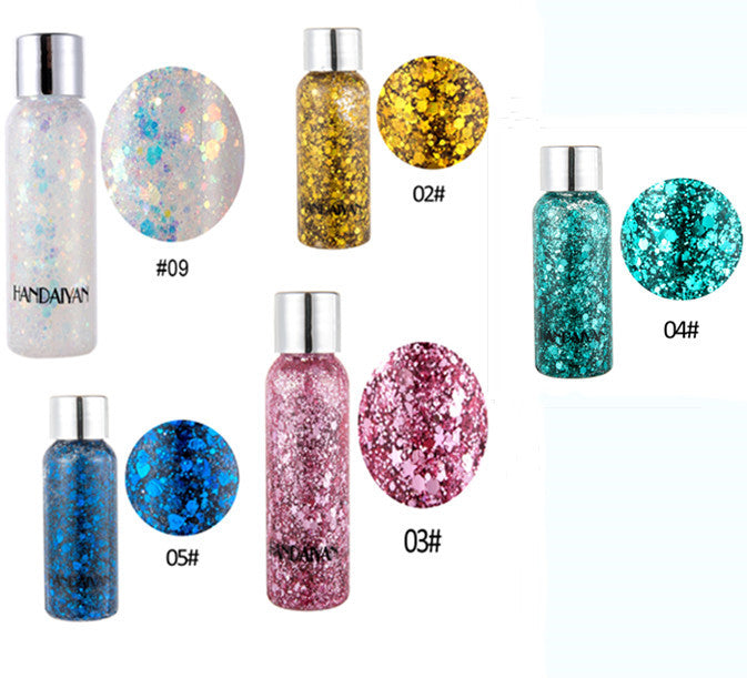 Multi-Purpose Glitter Gel – Eye, Nail, Hair, Body & Face Decoration