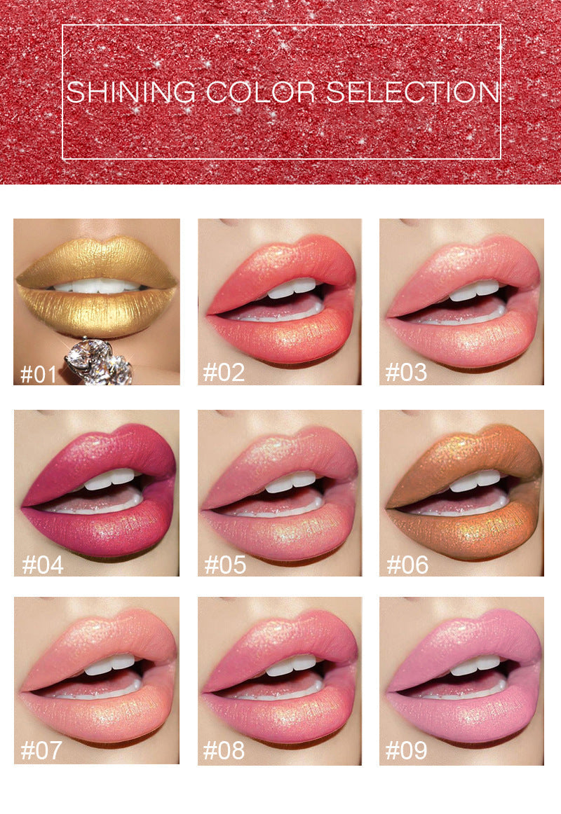 Metallic Lipstick – Pearlescent & Color-Changing Lip Shine CJ