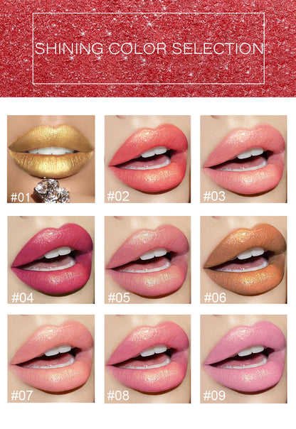Metallic Lipstick – Pearlescent & Color-Changing Lip Shine CJ