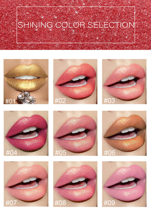 Metallic Lipstick – Pearlescent & Color-Changing Lip Shine CJ