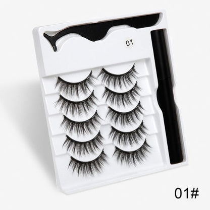 Magnetic False Eyelashes – Fashionable Pair with Secure Hold CJ