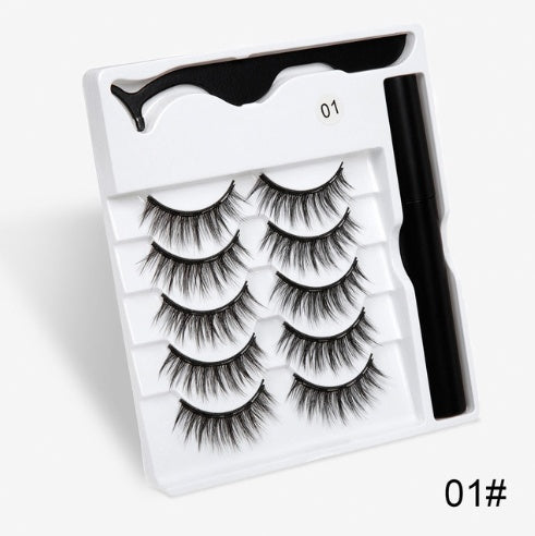 Magnetic False Eyelashes – Fashionable Pair with Secure Hold CJ