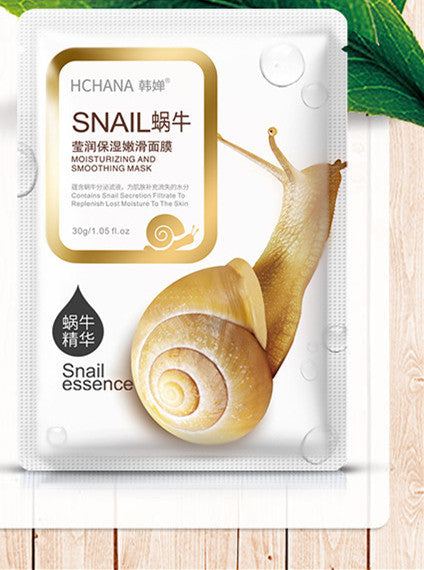 Moisturizing Snail Mask – Hydrates & Brightens Skin Tone