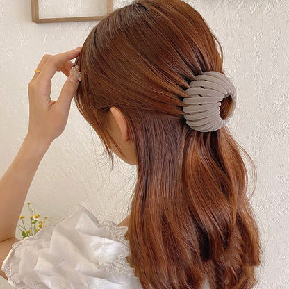 Women Hair Coiler Hairpin High Ponytail Holder